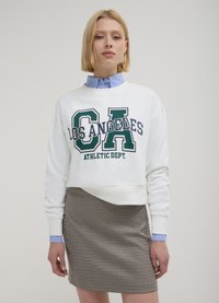 Calliope SCRITTA COLLEGE - Felpa - blanc