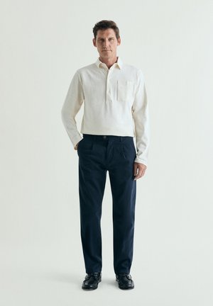 Scalpers, SCALPERS FLAME POLERA POLO - Bluză polo - off white