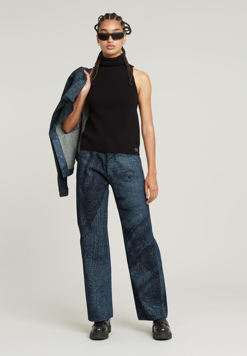 G-Star Raw Baggy fit boyfriend jeans in 5-pocketmodel, model 'Bowey' in lichtblauw online kopen