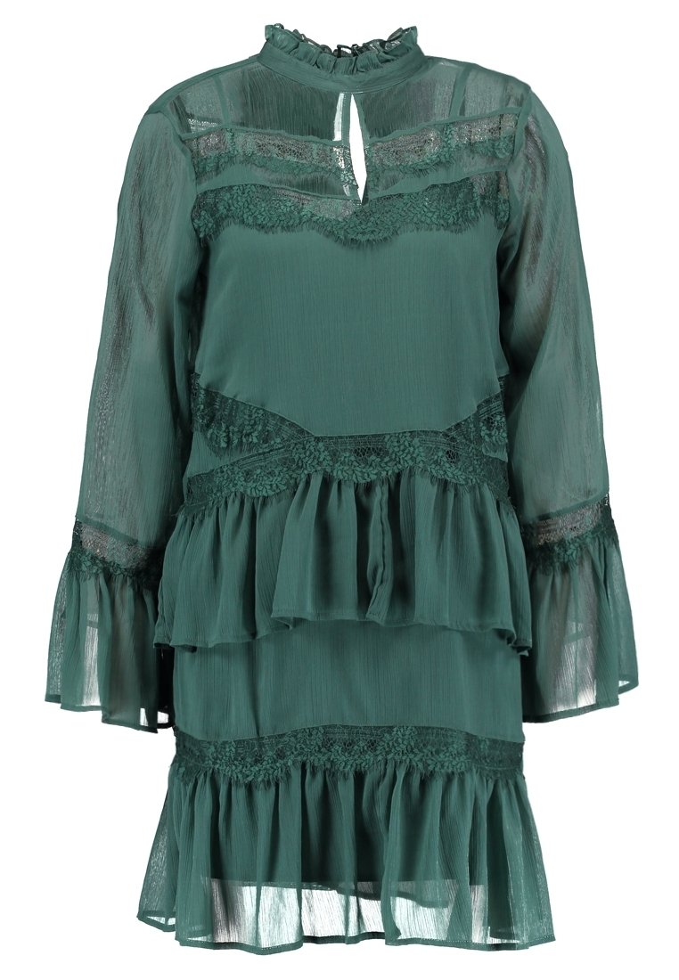 River Island Day dress - dark green - (Pre-owned) - Zalando.ie