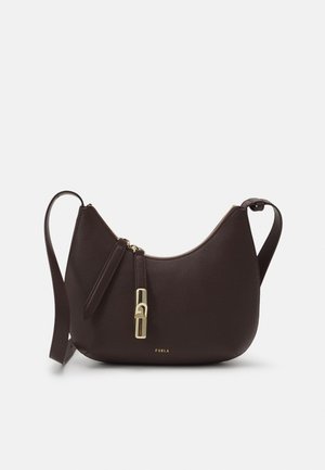 Furla GOCCIA S SHOULDER BAG - Borsa a mano - cioccolato