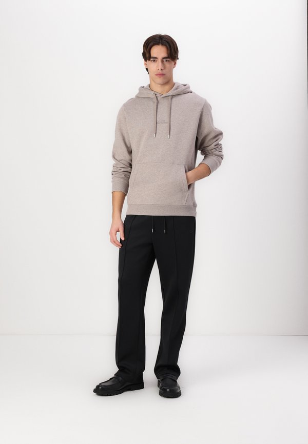 SCRIPT HOODIE - Sweatshirt - sand3