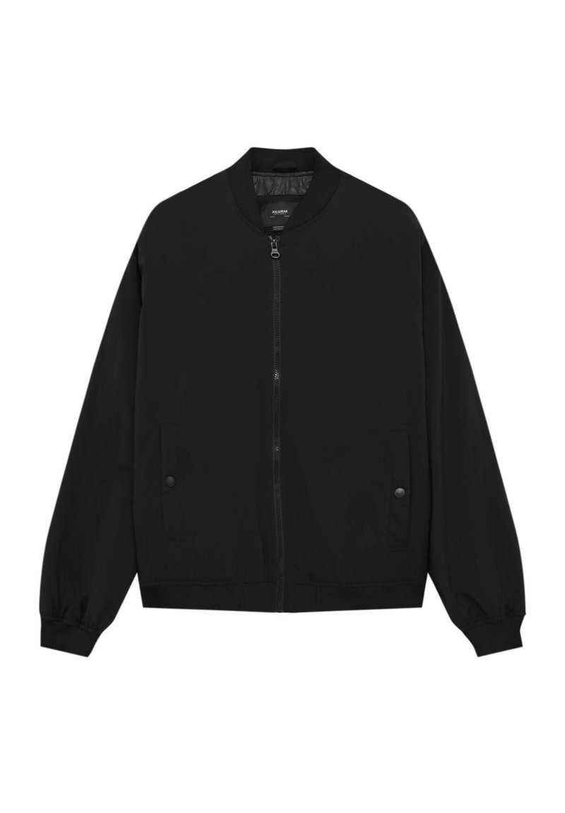 PULL&BEAR LIGHTWEIGHT Bomberjacke black/schwarz Zalando.at