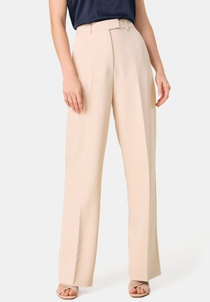LANG ELEGANTE MIT WIDE LEG
 - Stoffhose - seashell