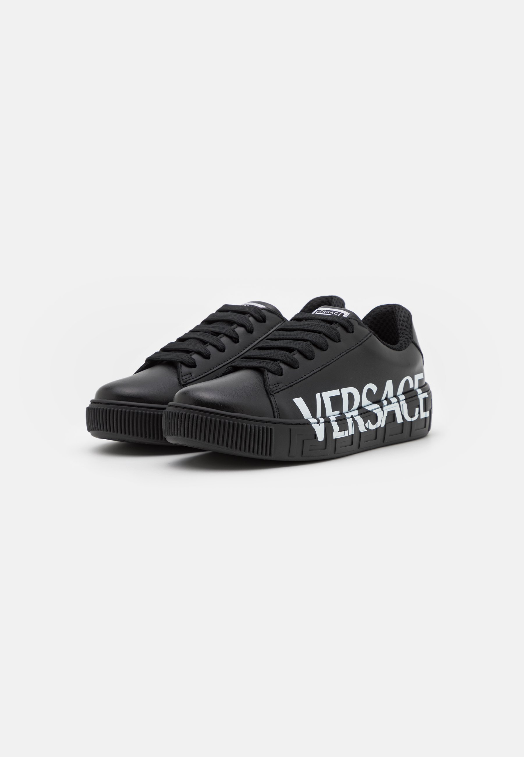 Versace UNISEX - Sneakers basse - black/white/nero - Zalando.it