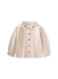 Cigit MUSLIN  - Nööpidega pluus - off-white
