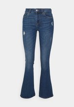 ONLY Dames Onlhush Sk Poc Biker PIM DNM Mid-Waist Jeans, Washed Black, (L) W x 30L ONLY Dames Onlhush Sk Poc Biker PIM DNM Mid-Waist Jeans, Washed Black, (L) W x 30L