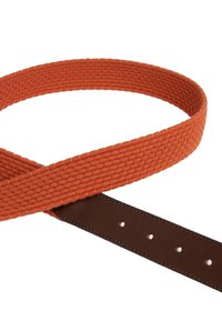 Hackett London PARACHUTE - Ceinture tressée - rust orange