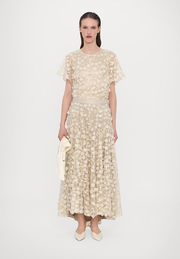 GARDENIA SKIRT - Maxi skirt - greige3