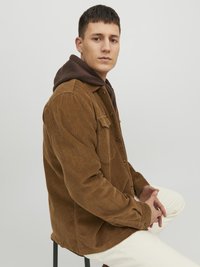 Jack & Jones JJEDALLAS OVERSHIRT - Viegla jaka - otter