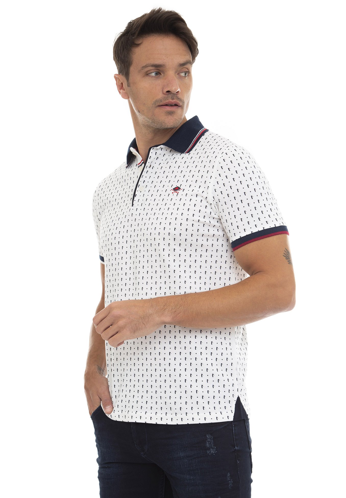 Sir Raymond Tailor Polo shirt - white 