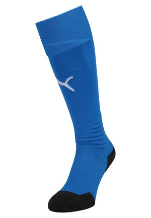 TEAM LIGA - Knee high socks - electric blue lemonade/puma white