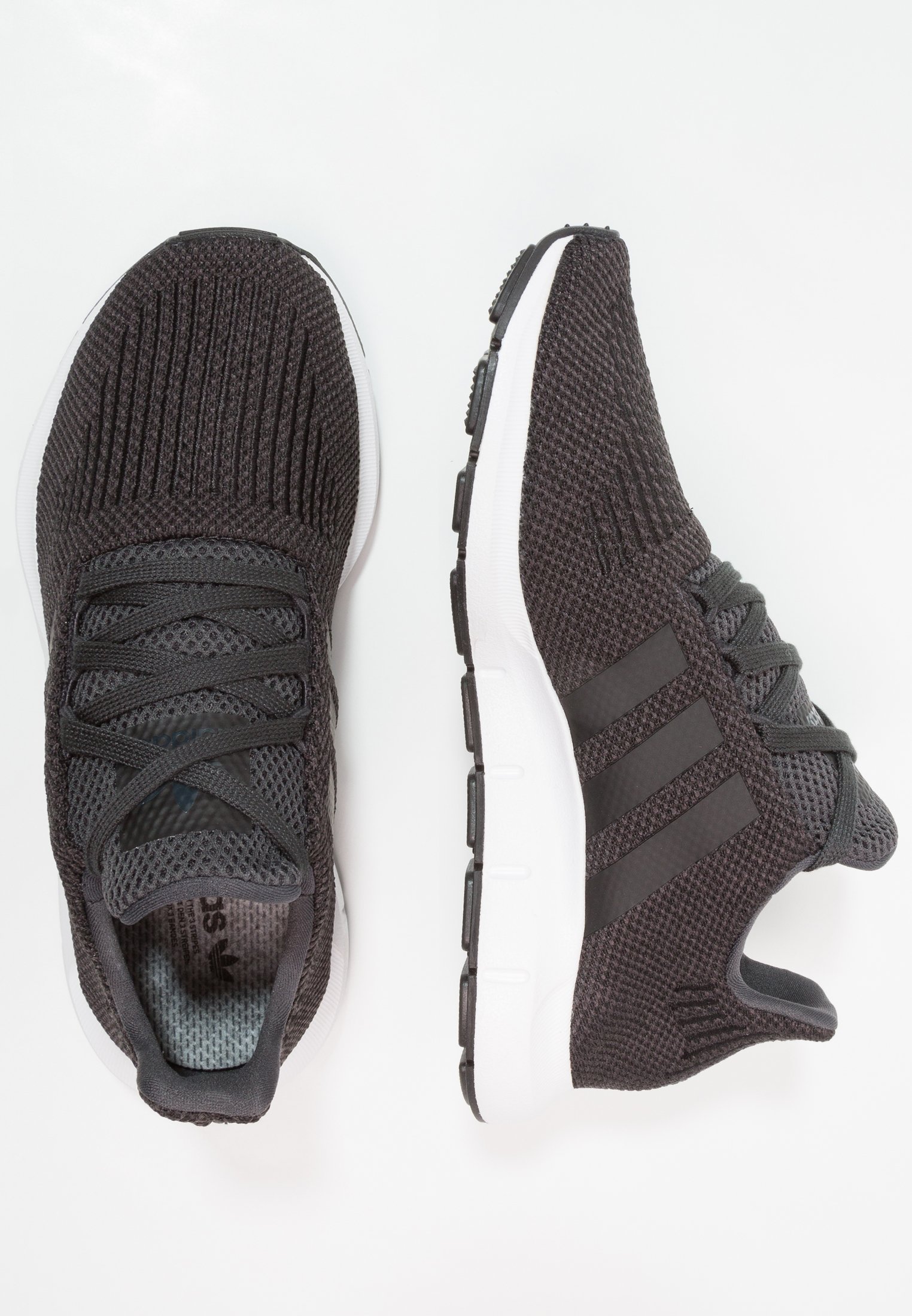 adidas Originals SWIFT RUN Sneaker low carboncore black adidas Swift Run W Schuhe oliv gold meliert