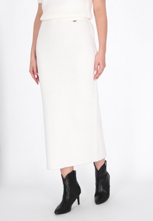 Fustă tip creion - offwhite