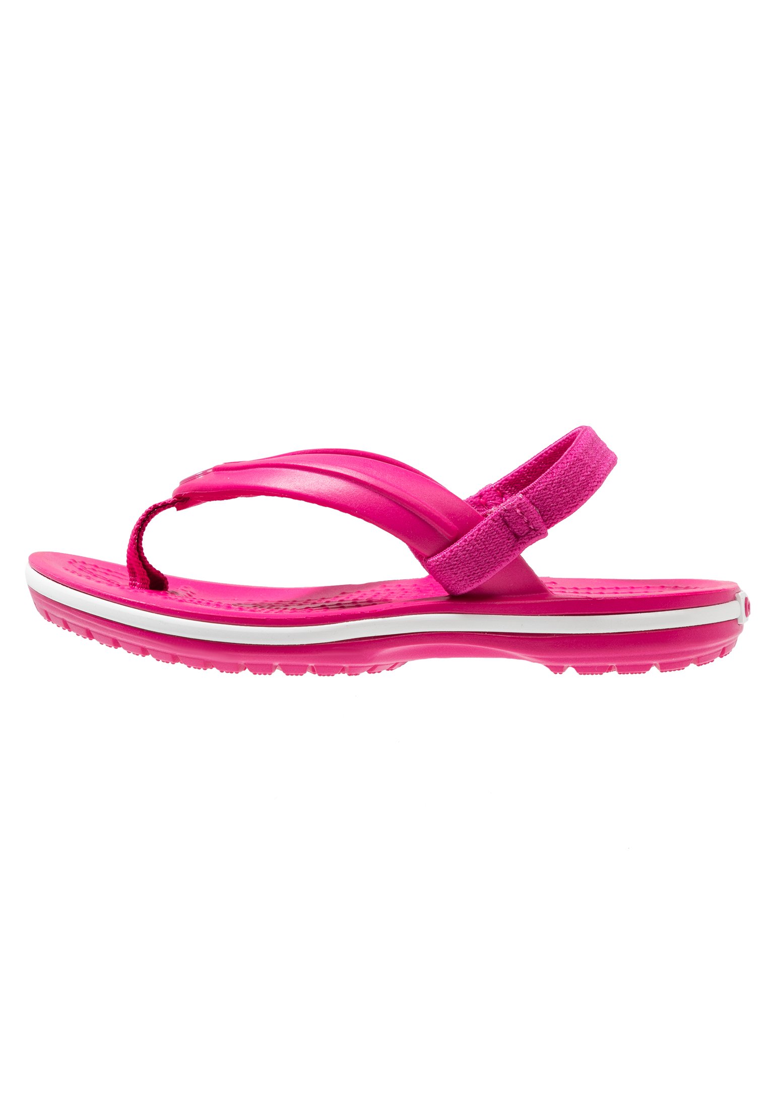 Crocs CROCBAND STRAP FLIP RELAXED FIT Badesko candy pink Crocs CROCBAND STRAP FLIP RELAXED FIT Badesko candy pink