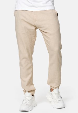 INDICODE JEANS, Trousers - beige