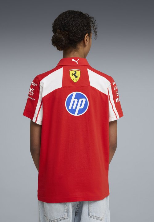 PUMA SCUDERIA FERRARI HP REPLICA POLO UNISEX - Polo shirt - red — photo 3