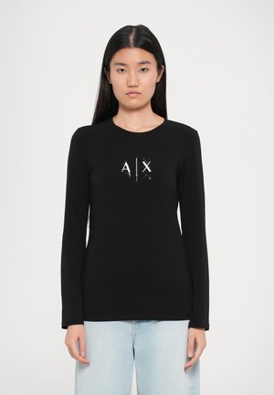 Long sleeved top - black