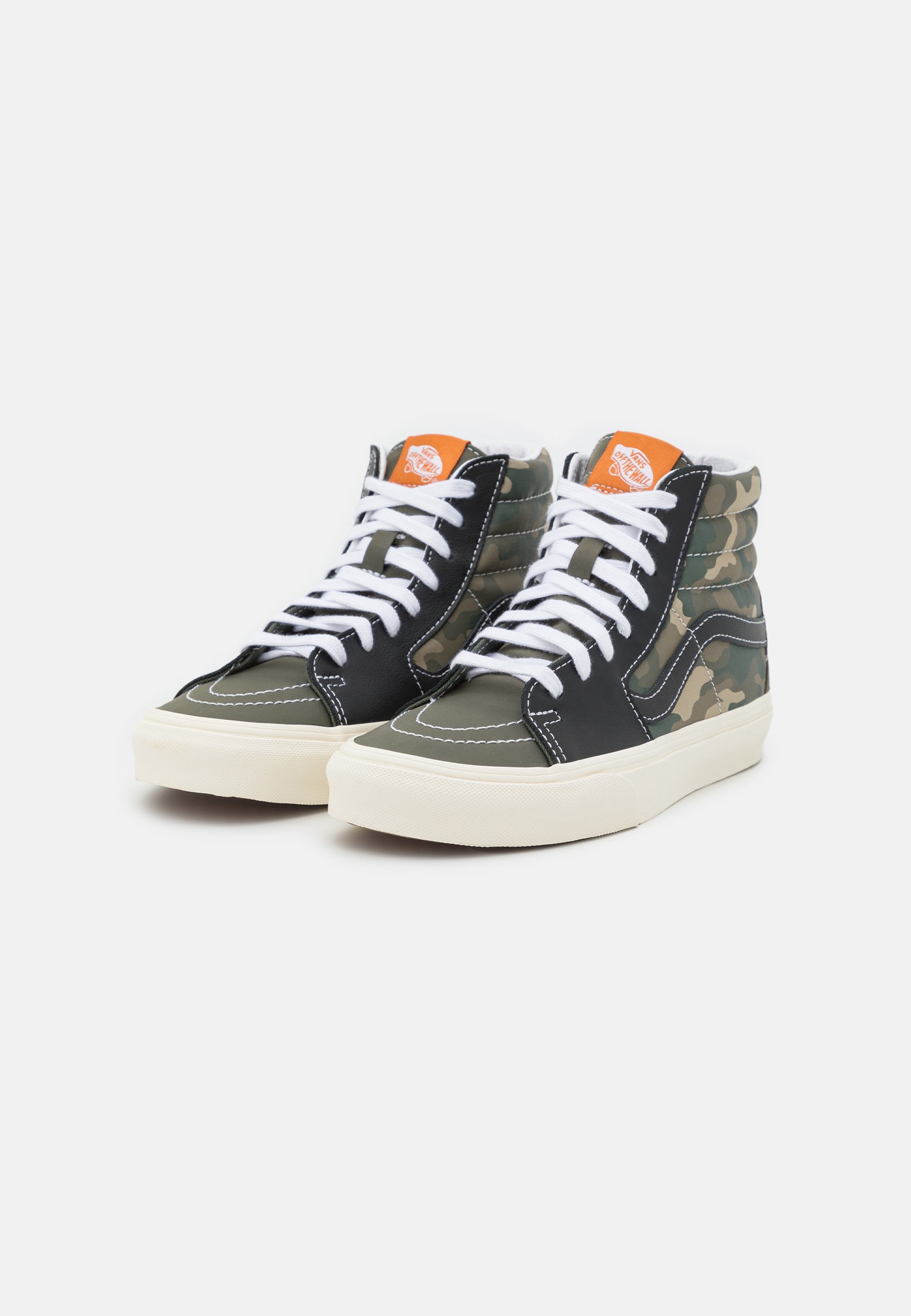 Vans SK8-HI - High-top trainers - multi-coloured/khaki - Zalando.co.uk