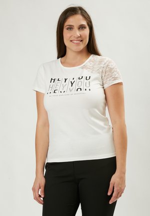 INSERT - T-shirt print - white