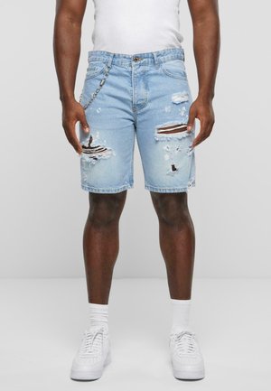 2Y Premium Pantaloni scurți din denim - blue