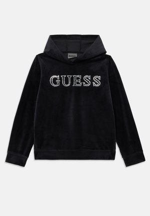 CORE KIDS JUNIOR HOODED ACTIVE MINI ME - Mikina s kapucňou - jet black