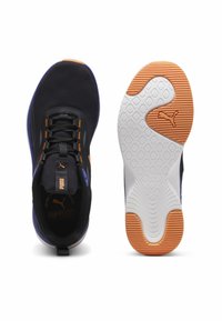 Puma SOFTRIDE ORLA SNEAKERS - Tenisky - black shadow gray bright melon lapis lazuli white
