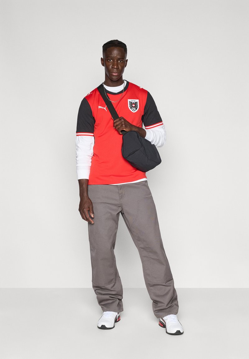 Puma AUSTRIA ÖFB HOME JERSEY REPLICA - Sportovní tričko - red/black