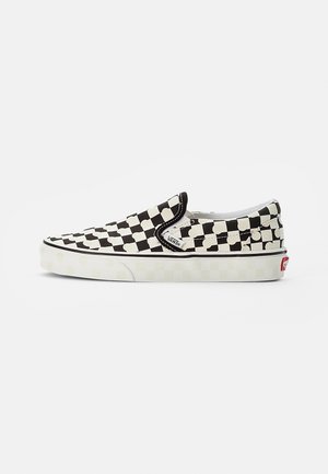 vans slip on damier beige