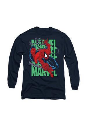 SPIDERMAN WALL CRAWLING - Long sleeved top - dark blue
