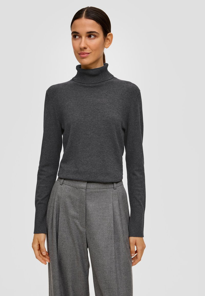 s-oliver-black-label-pullover-dunkelgrau-anthracite-zalando-fr