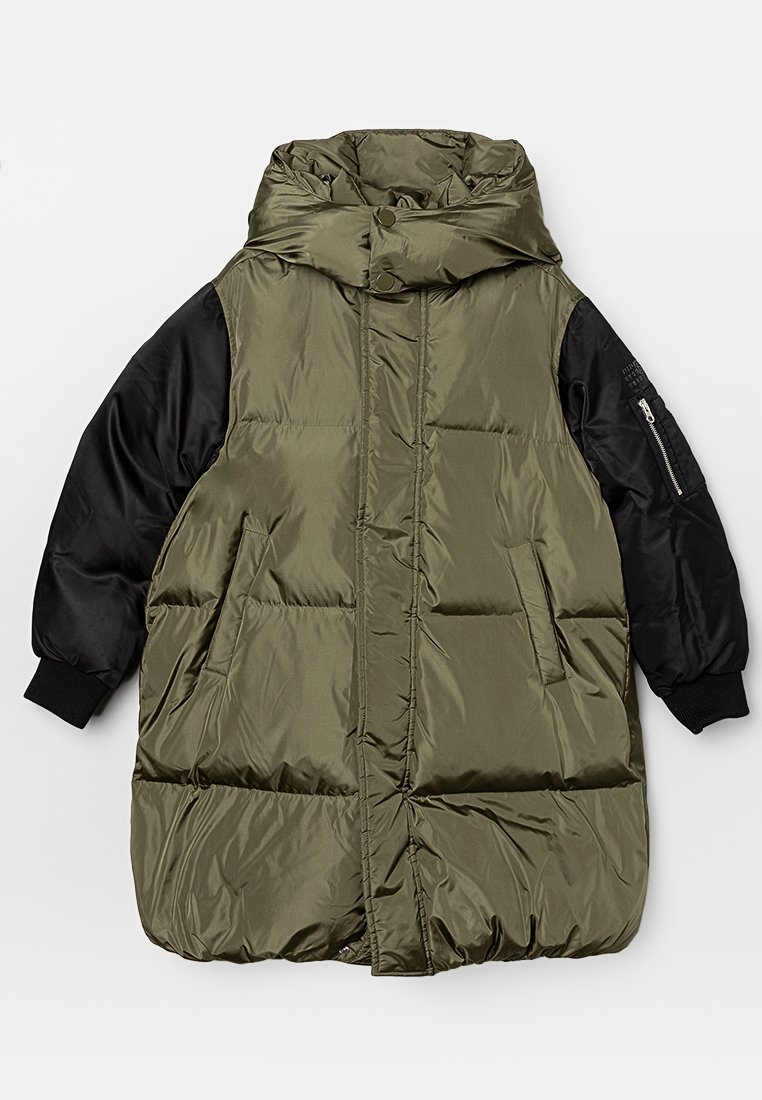 MM6 Maison Margiela Wintermantel olijfgroen MM6 Maison Margiela Wintermantel olijfgroen