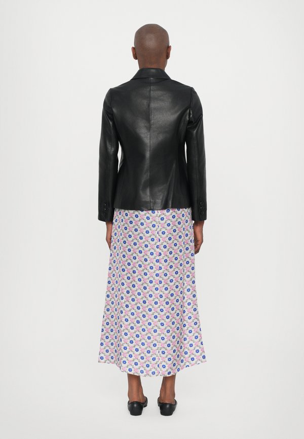 VLAETITIA - Leather jacket - noir3