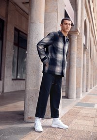 Carhartt WIP DOUBLE KNEE PANT - Calças - black rinsed