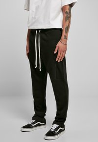 Urban Classics - LOW CROTCH  - Donji dijelovi trenirke - black Minijatura 1