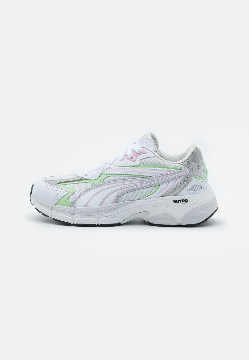 Puma - TEVERIS NITRO NOUGHTIES UNISEX - Baskets basses - feather gray/light mint, Agrandir