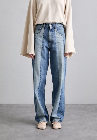 MM6 Maison Margiela POCKET TROUSERS - Jeans Relaxed Fit - blue denim