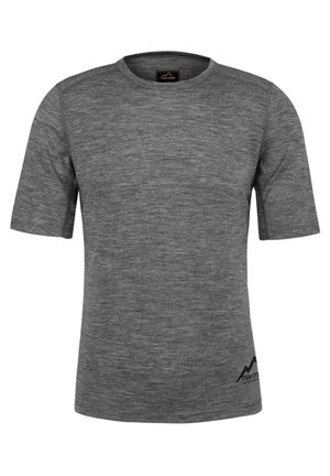 RWS MERINO Wolle Kurzarm BASELAYER - Sport T-Shirt - grau