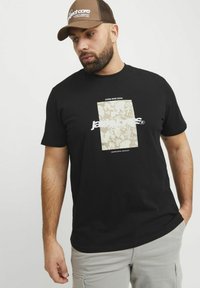 Jack & Jones T-shirts print - black