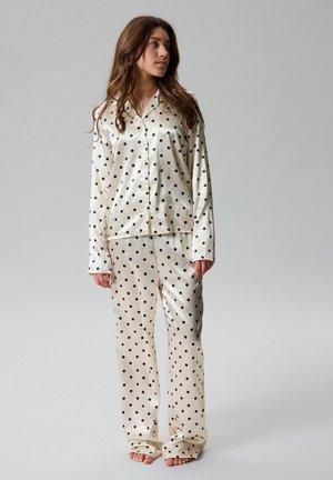 LMTD, PYJAMA SET DOTTED - Pyjama - antique white