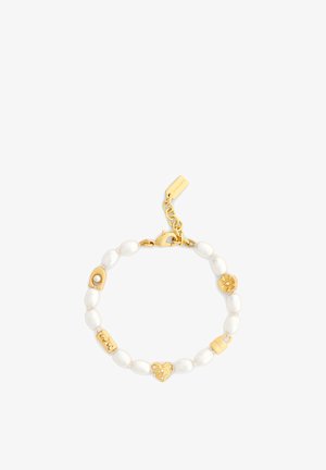 COACH, COACH ICONIC PEARL SIGNATURE CHARM STRAND BRACELET - Pulsera - natural