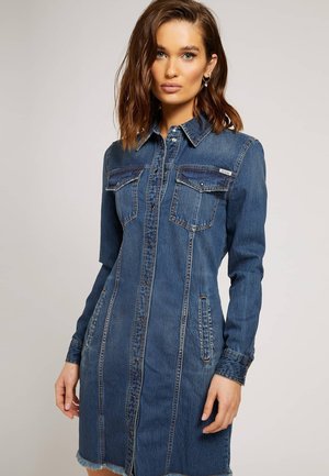 Denim dress - blau