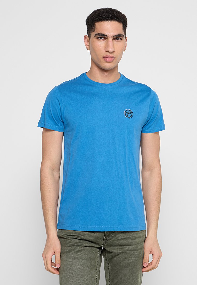 Petrol Industries T-shirt print blauw