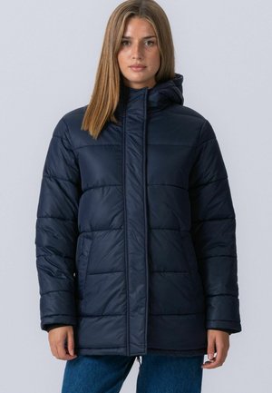LONG PUFFER  - Talvemantel - navy