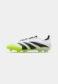 Unselected, footwear white/core black/lucid lemon