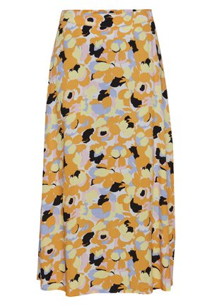 b.young JOELLA  - A-line skirt - lemon meringue mix