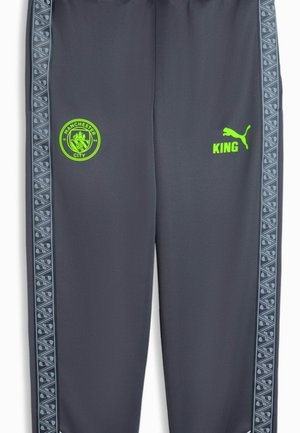 PUMA King Soccer Bottoms Men's Galaxy Gray Professional Green Cuffed Pants — foto 5
