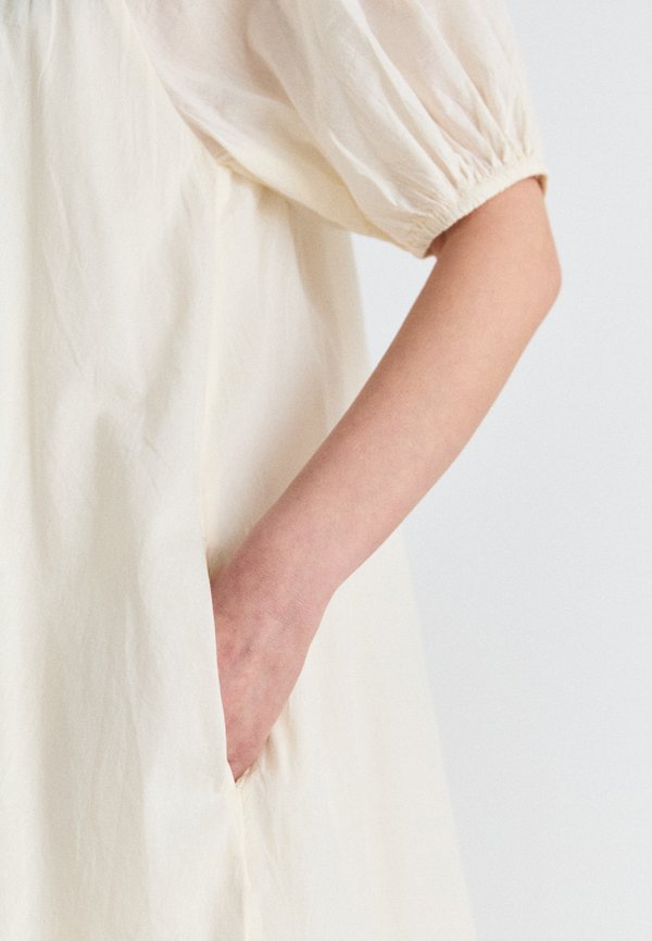 MINI BABYDOLL DRESS - Beach accessory - ecru3