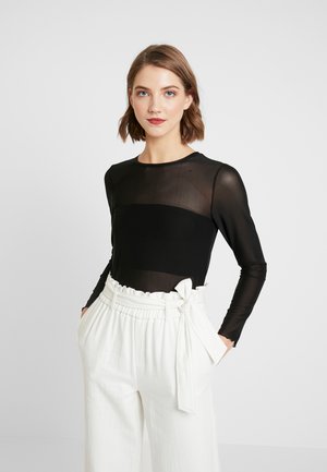 SILVANA - Pitkähihainen paita - black