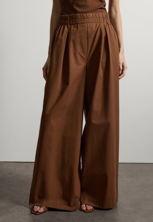 Stefanel Pantalon classique - chocolate brown